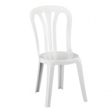 Cateringová židle GARROTXA, bílá