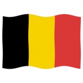 Vlajka Belgie, 100x150 cm