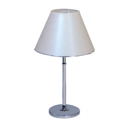 Lampa stolní 15324, nikl lesklý, bez stínidla