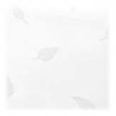 Ubrus damašek žakárový Autumn, 135x135, bílý