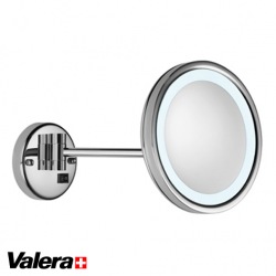 Kosmetické zrcátko Valera Optima Light One, LED osvětlení, průměr 21,6 cm