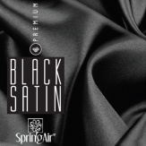 SpringAir Black Satin