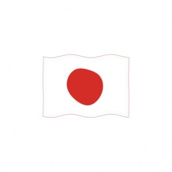 Vlajka Japonsko, 60x90 cm